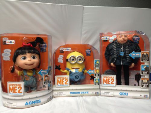 Minion dave talking action sales figure