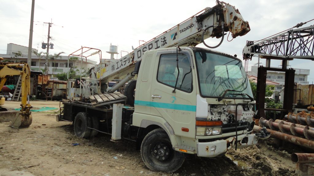 Used Mitsubishi Fuso TADANO Fighter CRANE TRUCK