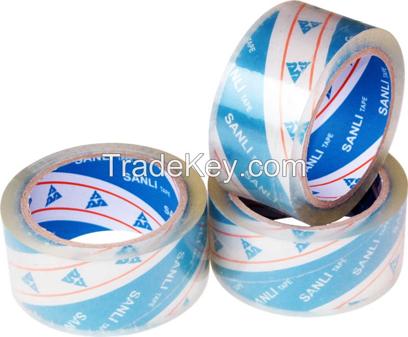 Yellowish Adhesive Packing Tpe with Lable