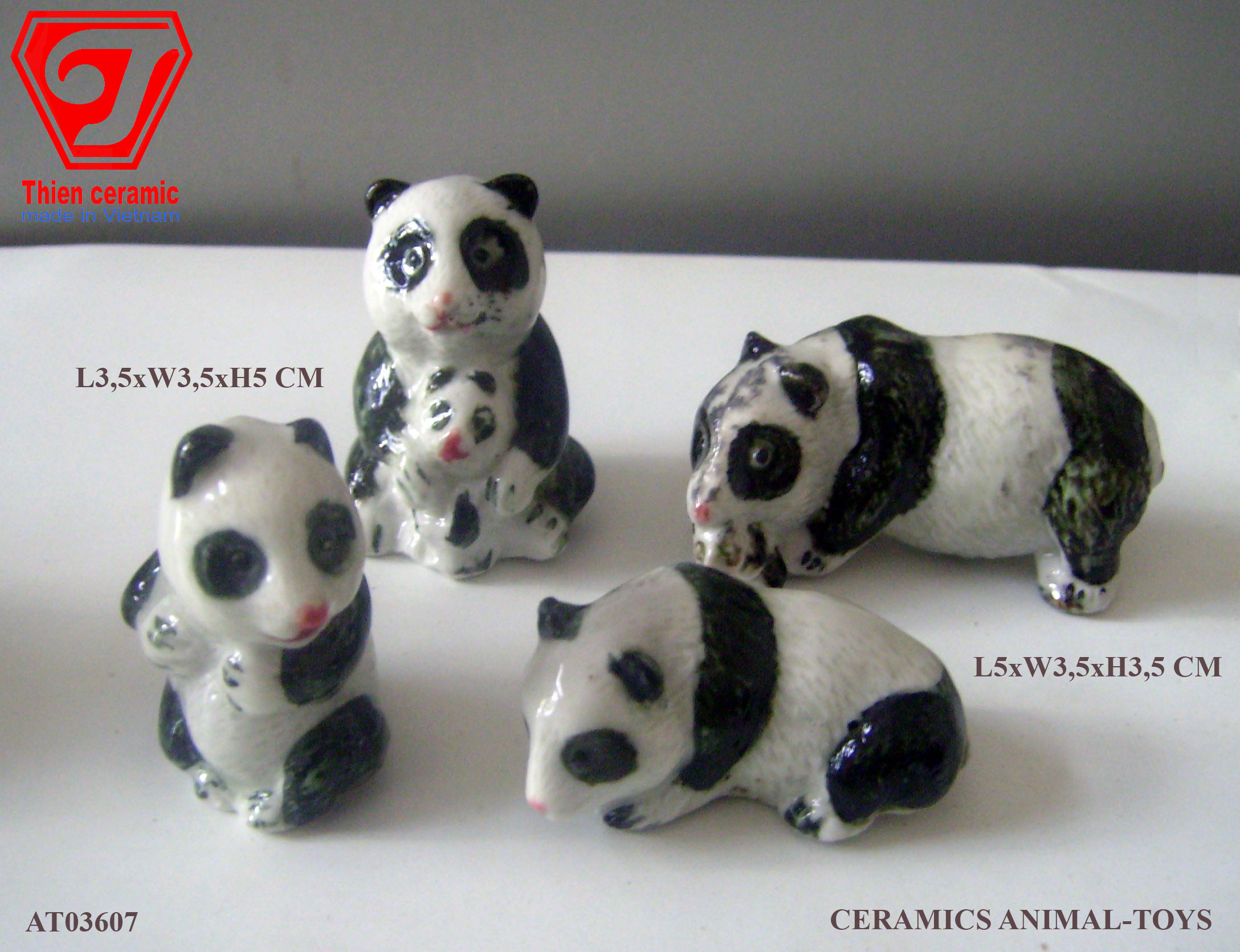 Ceramics Animal Toys