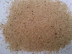 natural whitish sesame seeds