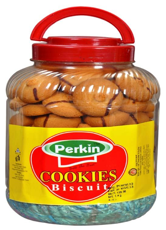 Confectionary Cookies Biscuits 1 KG Plastic Jar