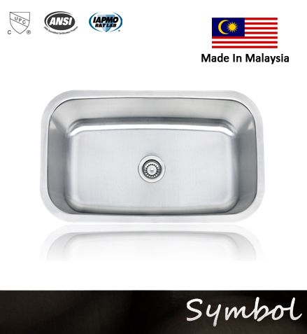 cUPC Malaysia stainless steel single sink