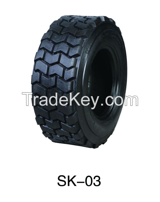 Skidsteer All Traction Tubeless Tyre