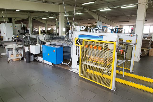 Automatic 3-piece can body production line (based on Cepac slitter, Soudronic welder, Lanico combination machine)