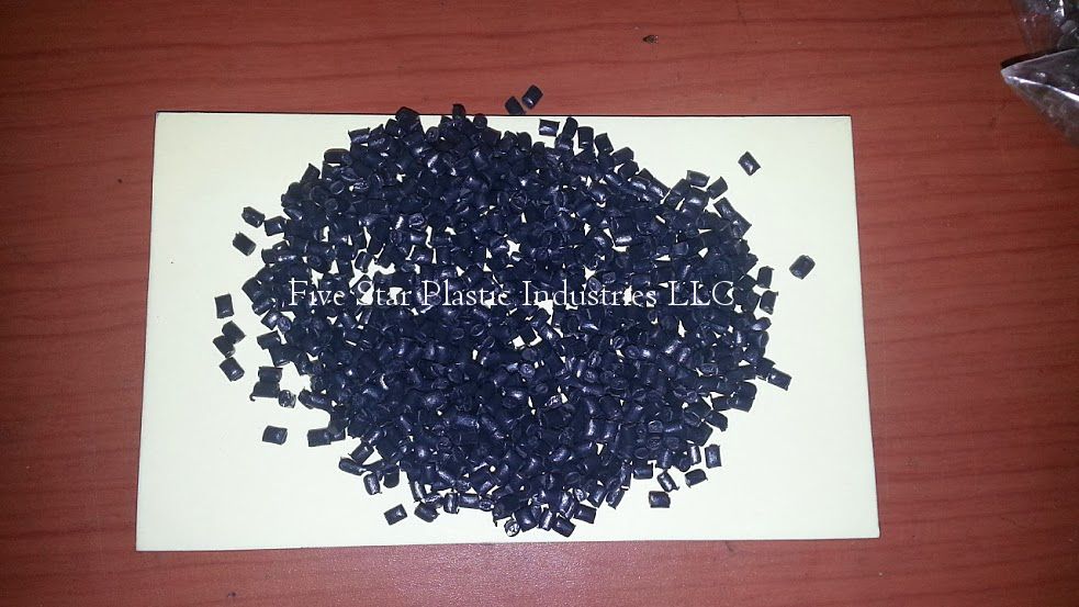 Recycled Black LDPE Plastic Granules
