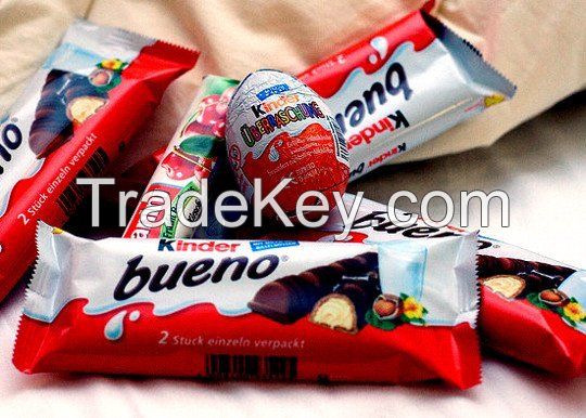  Kinder Bueno, Snickers, Mars Chocolate, Twix, Kitkat, Bounty, Nutella