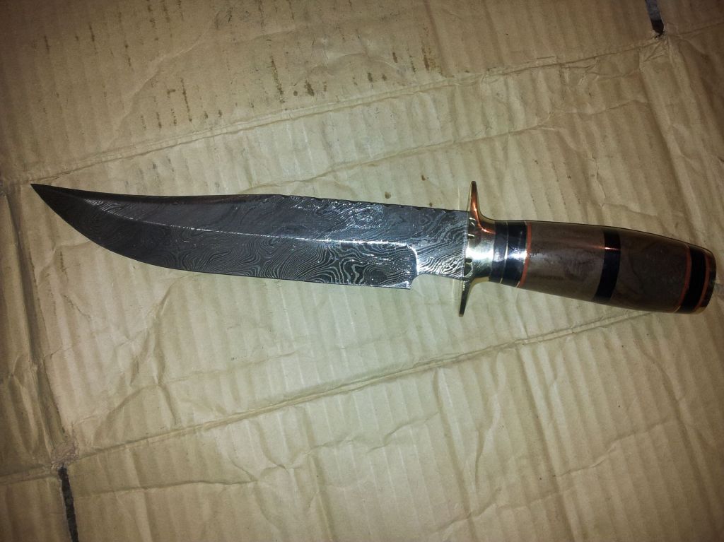 jahaad damascus hunting knives