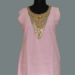 Sleeveless Cotton Kurti