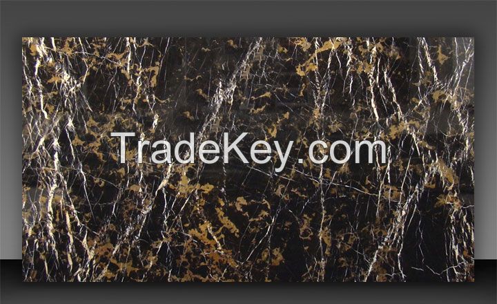 Black portoro marble