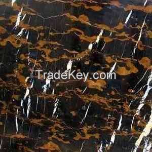 Black & Gold Marble Tiles 60x30x2 cm Polished