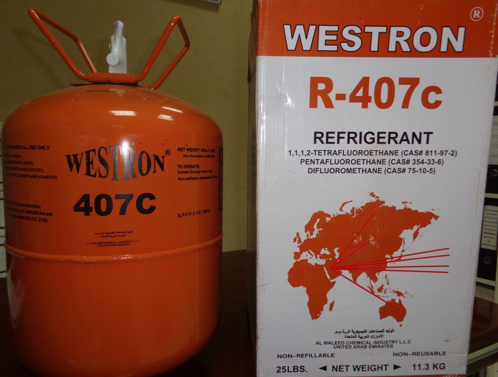 Refrigerant R-407c Westron (UAE) 11.3kg