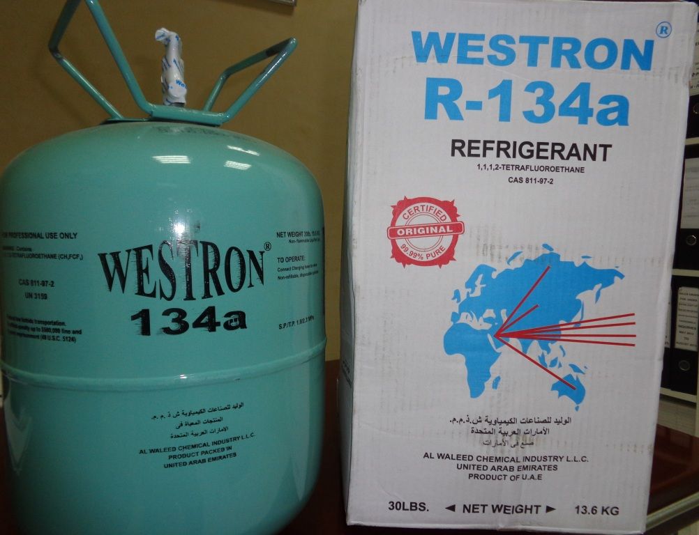 Refrigerant R-134a Westron (UAE) 13.6kg