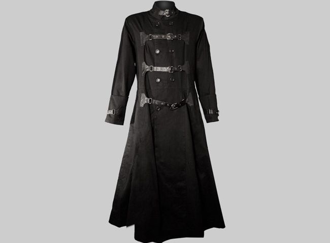 Endless Dark Long black gothic coat