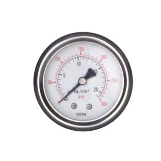 All stainless steel pressure gauge 