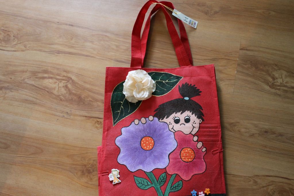 Handpainted bags