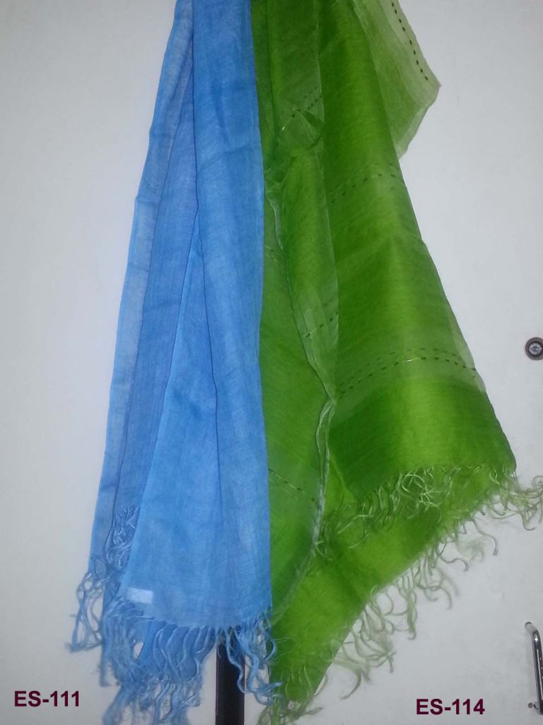 Linen and Silk scarf 