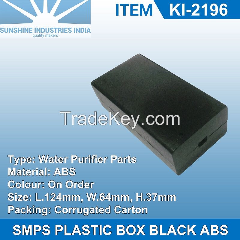 SMPS PLASTIC BOX BLACK ABS