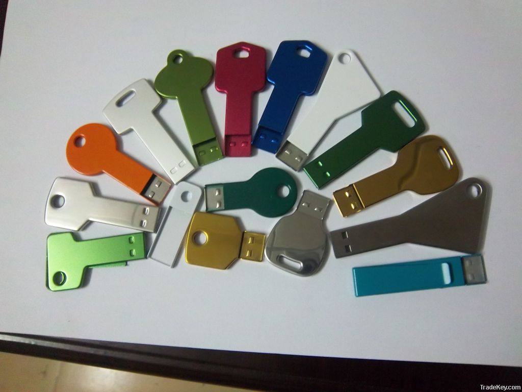 Key shape USB flash drive
