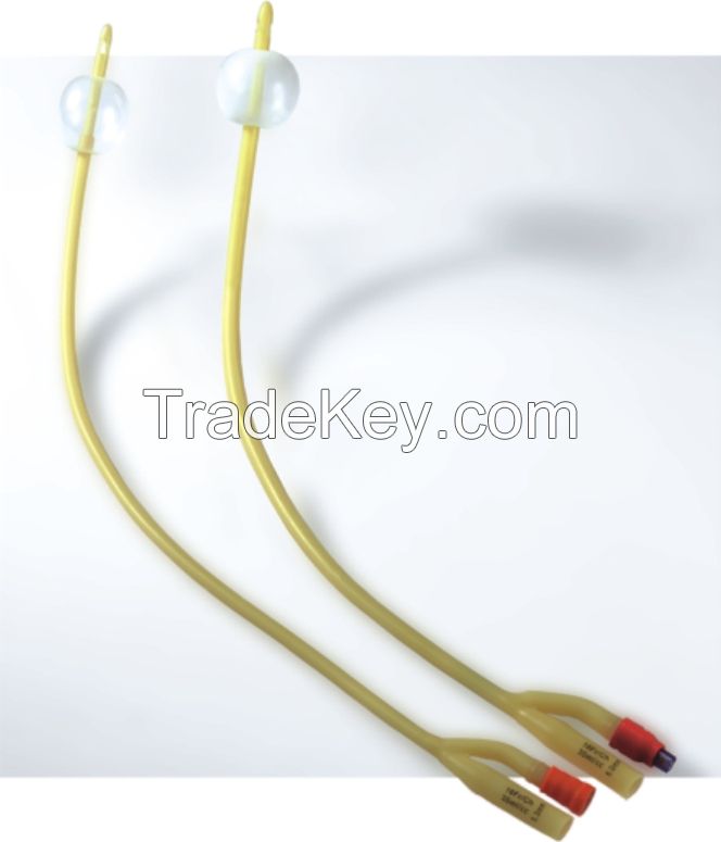 Medical Disposable Latex Foley Balloon Catheter 