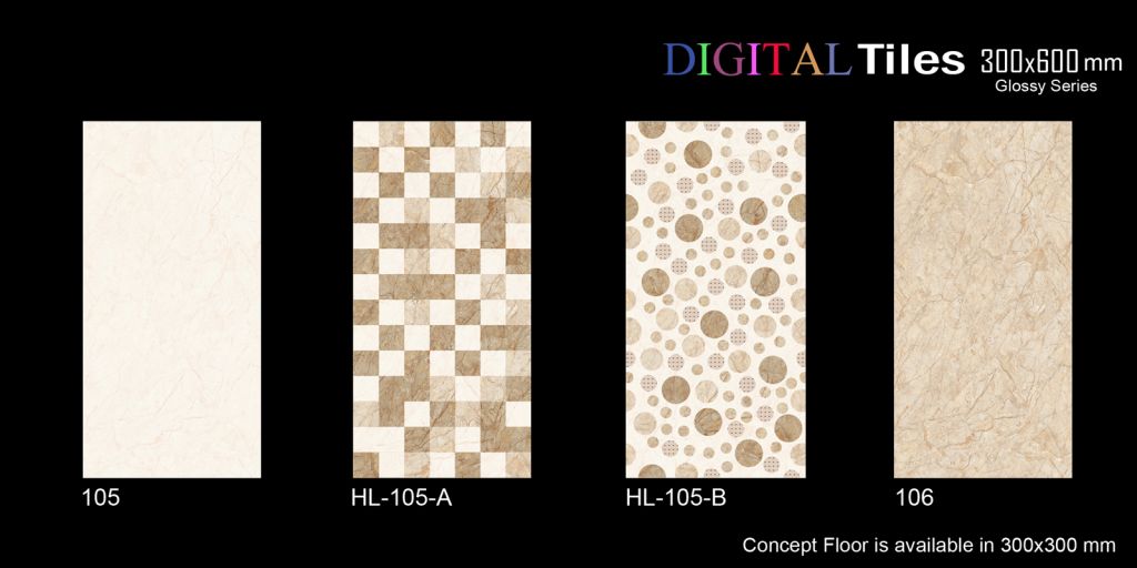 300x600 MM Digital Wall Tiles