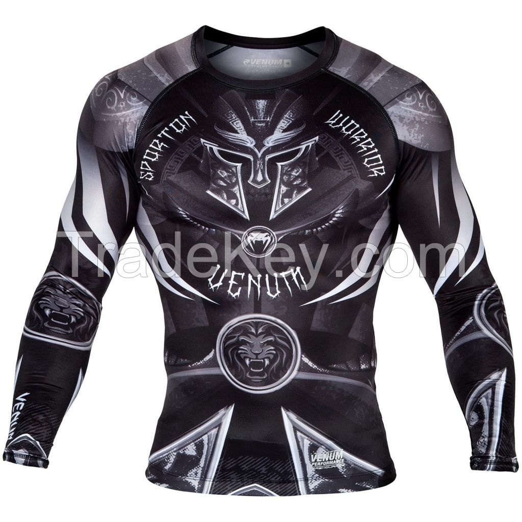 Rash Guard Sublimation Custom MMA Rash Guard