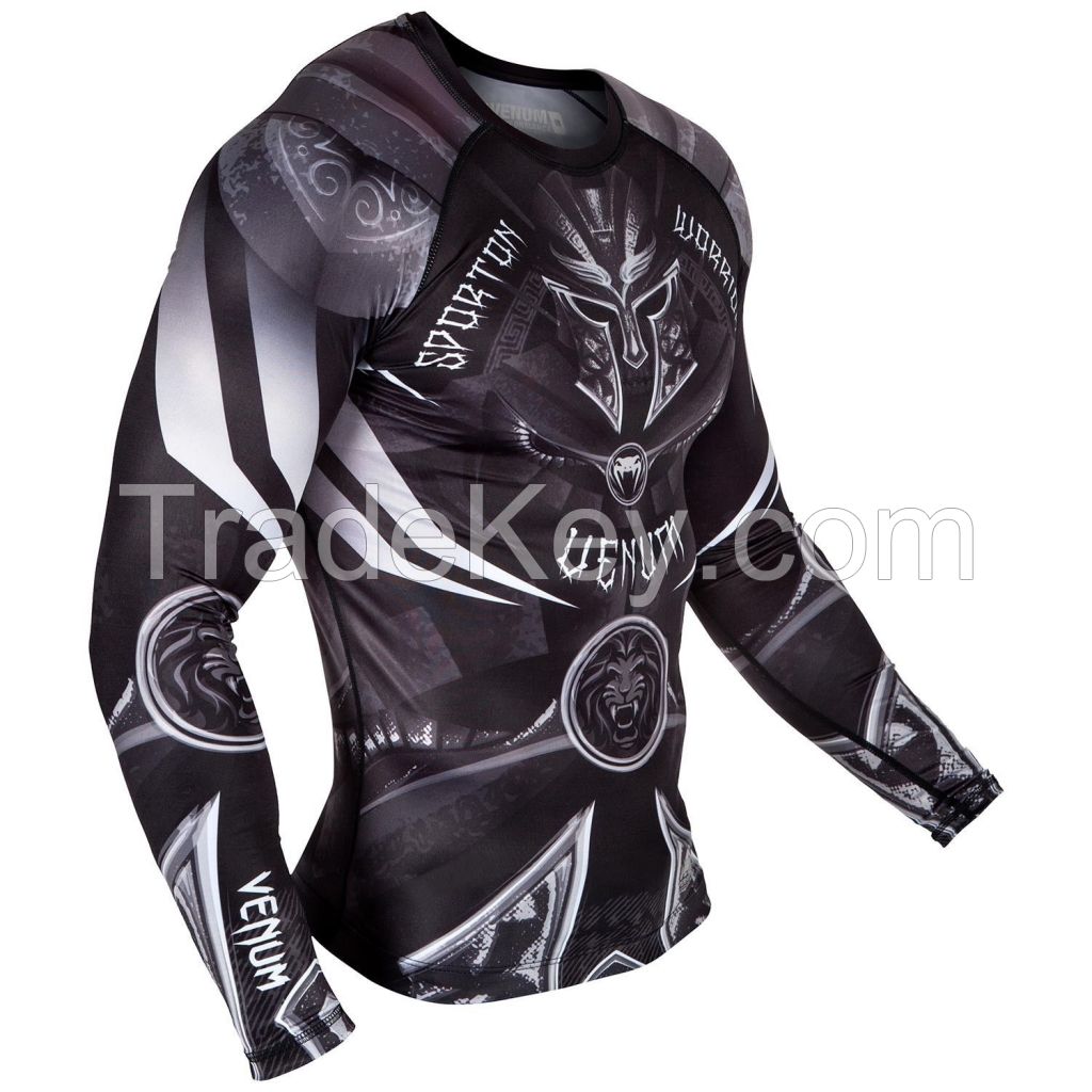 Rash Guard Sublimation Custom MMA Rash Guard