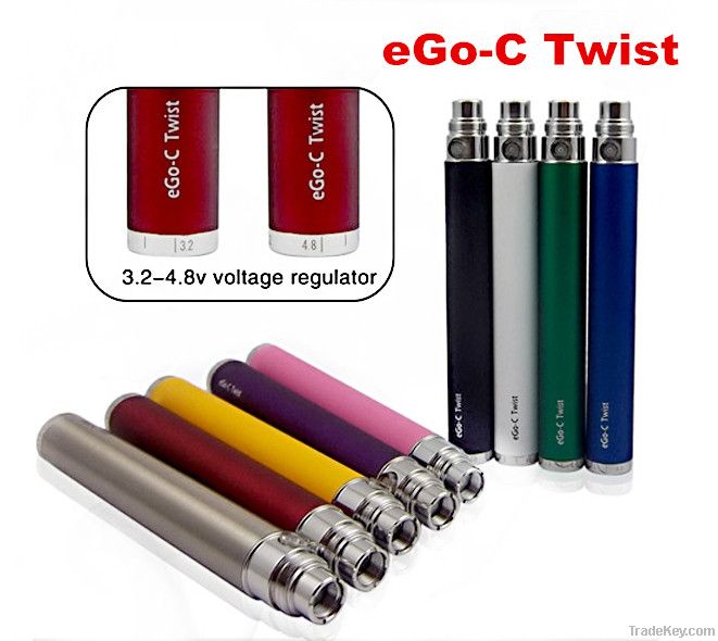 2014 newest products hot selling China wholesale ego c twist battery 1