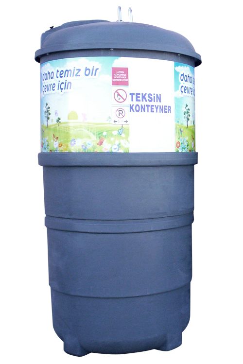 3.000 LT. CAPACITY UNDERGROUND WASTE CONTAINER