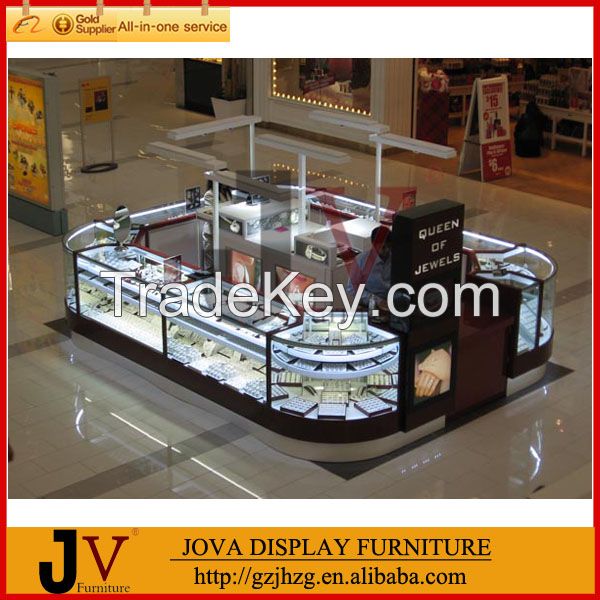 Custom jewellery/jewelry kiosk showcase for shopping mall