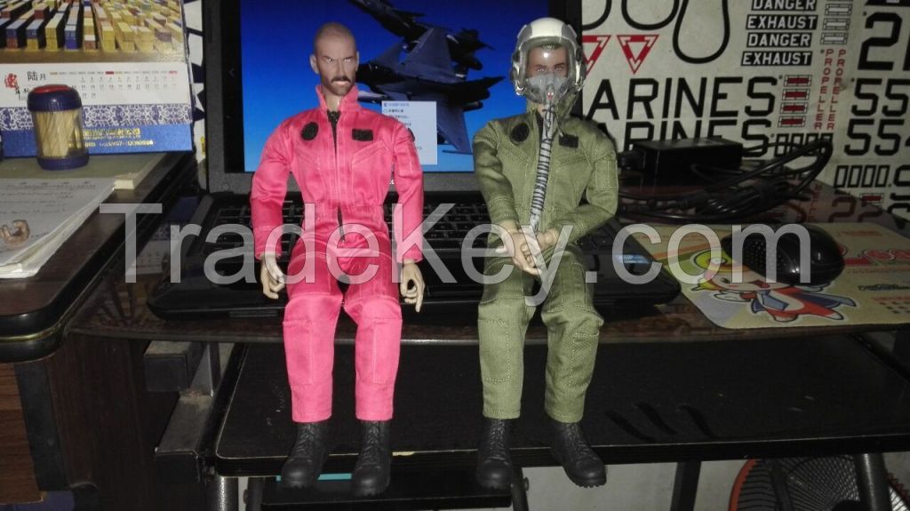 1:6 Scale Jet Pilots With Different Color Uniform