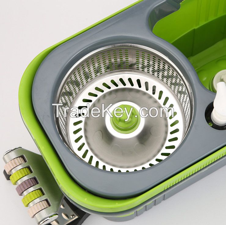 2015 new product 360 spin mop with wheels