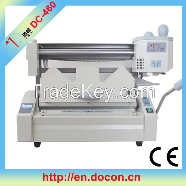 DC-460 desktop glue binding machine book binder