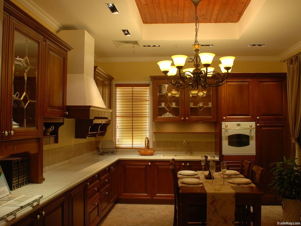 Solid Wood Kitchen Cabinets