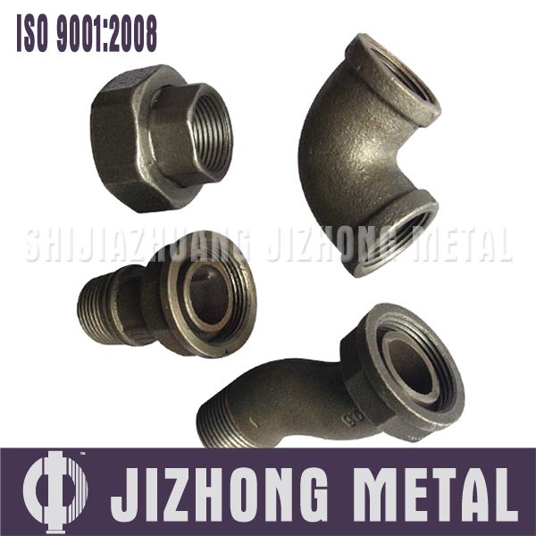 Hot dipped galvanized malleable iron pipe fitting