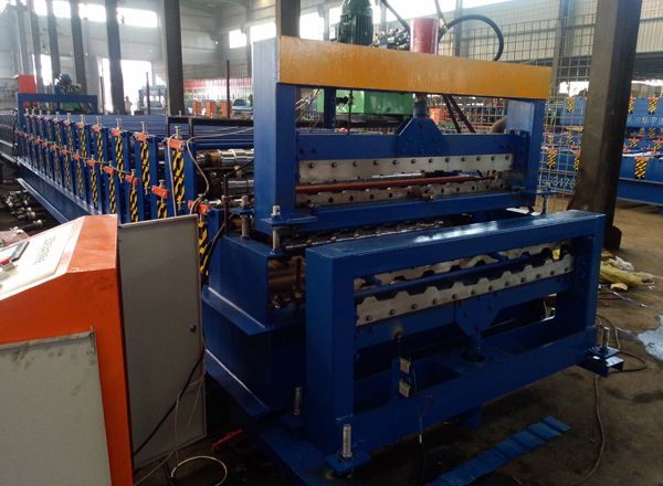 double layer  cold roll forming machine 