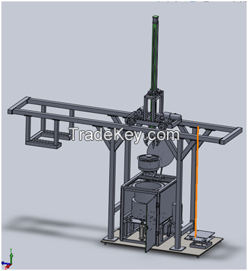 YLK Manipulator Single Cylinder Dip & Drying Integrated Coating Machine