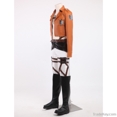 Attack on Titan the Recon Corps Uniform Outfits Cosplay Costume