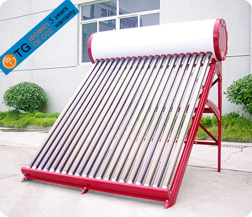 High quality Non pressure solar water heater with CE, ISO, CCC.