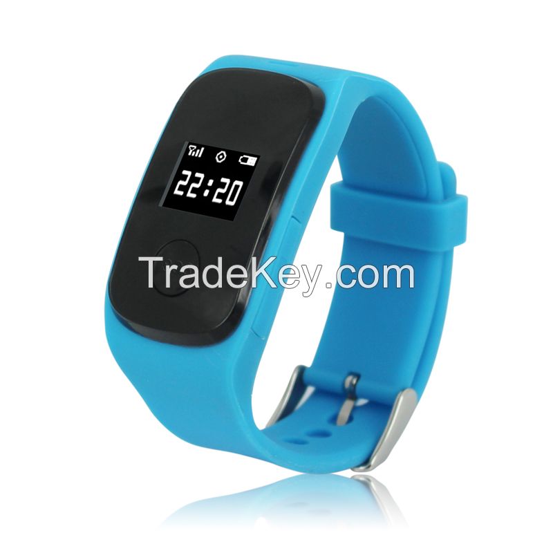 New SMS query location LBS tracking gps watch with SOS emergency call for kids children aged