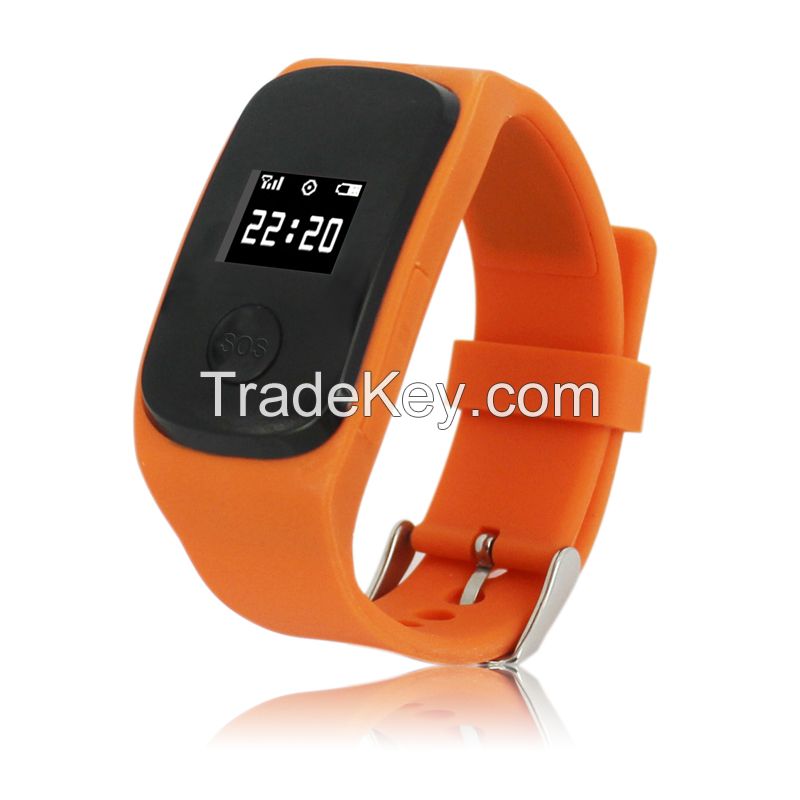 New SMS query location LBS tracking gps watch with SOS emergency call for kids children aged