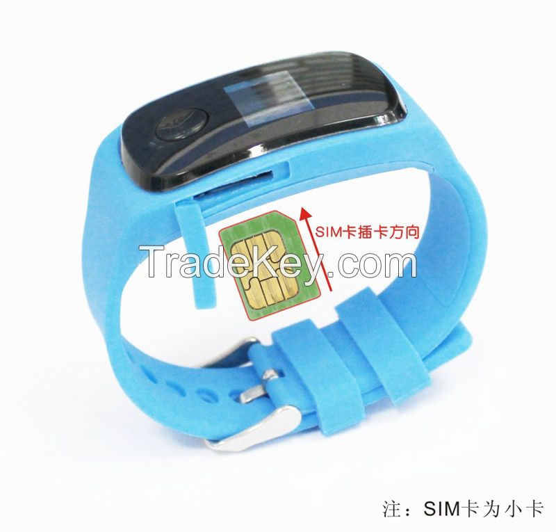 New SMS query location LBS tracking gps watch with SOS emergency call for kids children aged