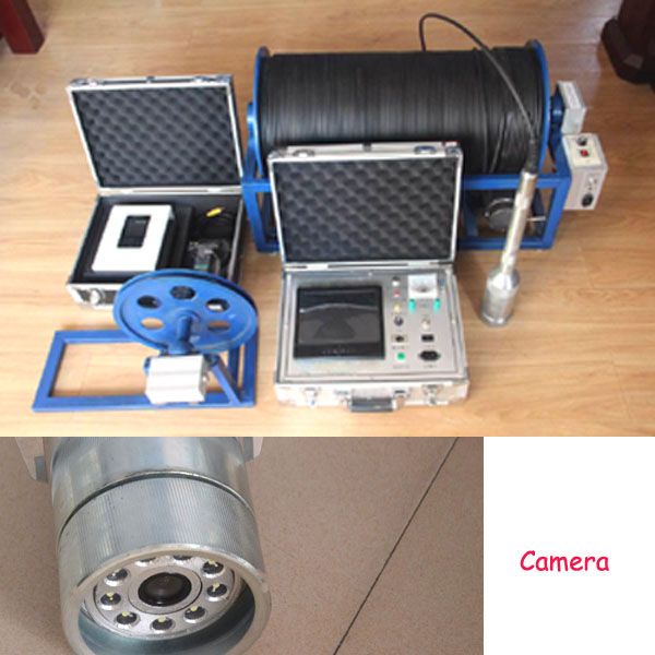 360 degree Rotary Underwater CCTV Inspection Camera and Monitor