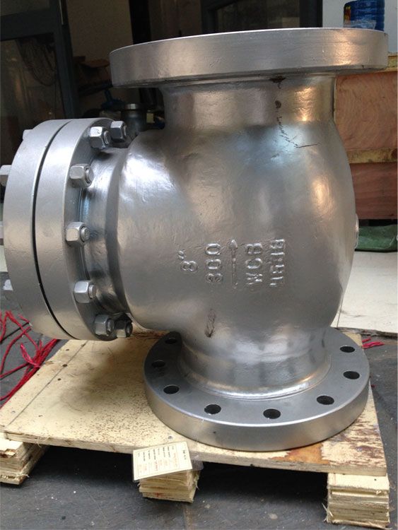 API 600 Check Valve, Swing, 8", Class 300#(Lb), WCB, Flange