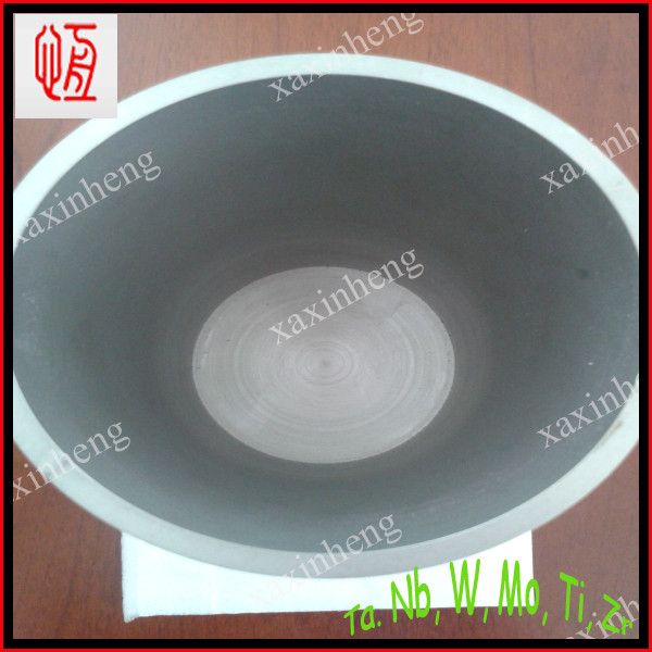 ASTM B 760 Grade W1 high quality purity 99.95%Tungsten crucible  