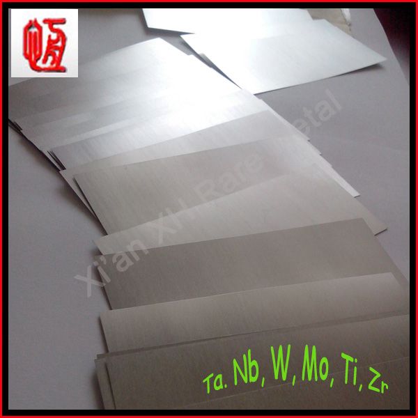 99.96% w1 tungsten sheet