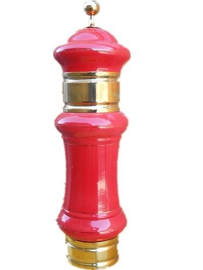 HIBRO Ceramic Beer Tower with red color