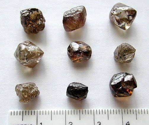 Natural Rough Brown Diamonds for Sale
