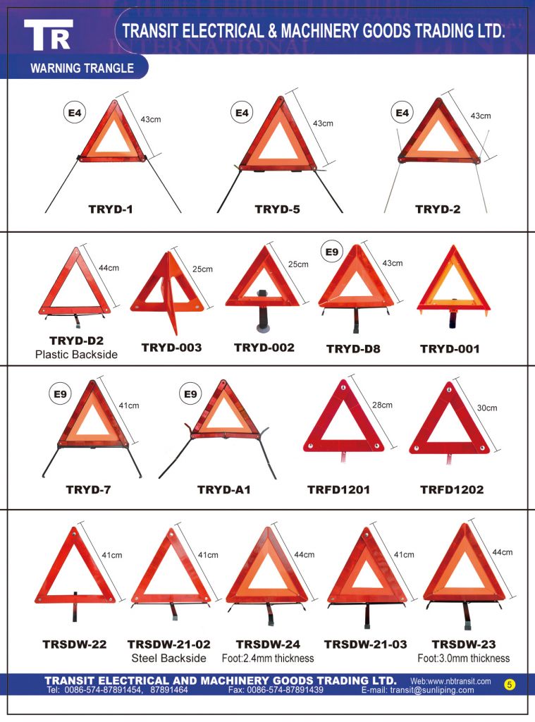 warning triangle 