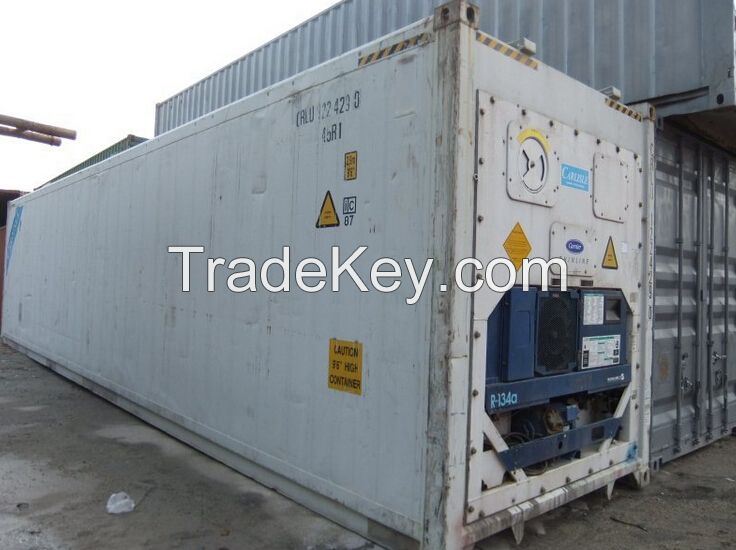 40' Length (feet) and Reefer Container Type used refrigerated containers for sale